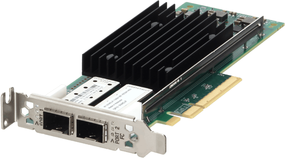 Image of Dell Qlogic QLE2772 Dual Port 32Gb Fibre Channel SFP+ Low Profile