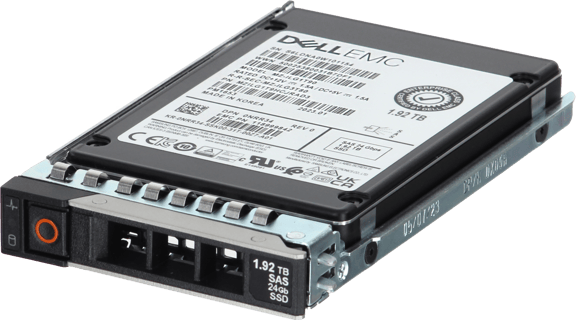 Image of Dell 1.92TB 24Gbps SAS Read Intensive TLC 2.5 SSD PM1653 (ME)