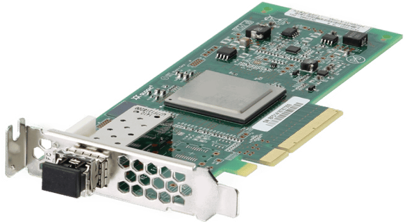 Image of Dell QLogic QLE2560 Single Port 8Gb SFP+ HBA Low Profile