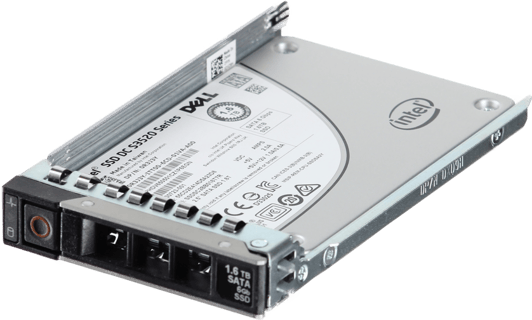 Image of Dell 1.6TB 6Gbps SATA Read Intensive MLC 2.5 SSD S3520