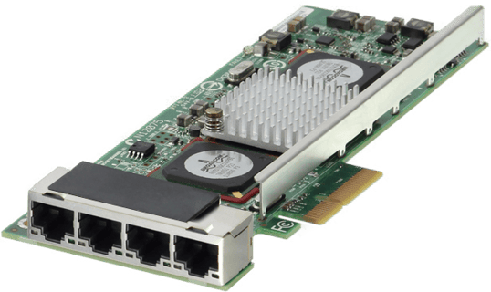 Image of Dell Broadcom BCM5709 Quad Port 1Gb RJ45 NIC No Bracket