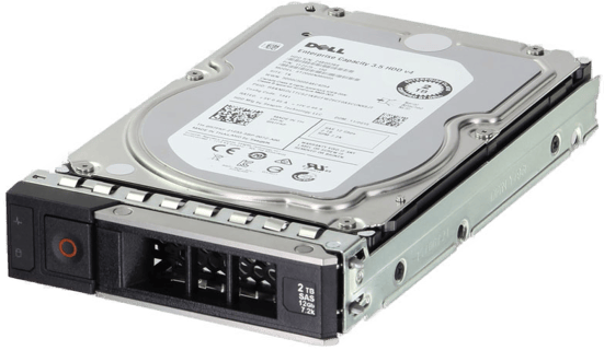 Image of Dell 2TB 7.2K 12Gbps NL SAS 3.5 HDD
