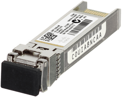 Image of Cisco SFP-10G-SR 10GbE 850nm 400M MMF SFP+ Transceiver