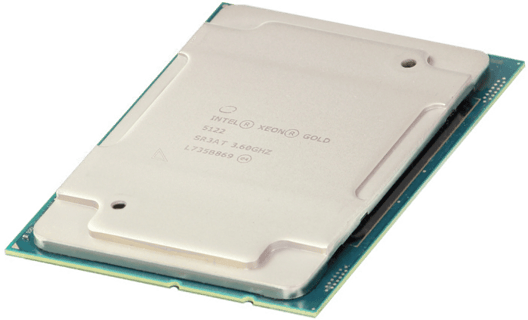 Image of 4-Core 3.6GHz (3.7GHz) 2666MHz 16.5M 105W - Intel Xeon Gold 5122