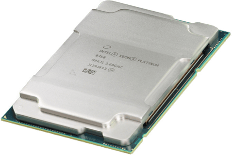 Image of 32-Core 2.6GHz (3.4GHz) 3200MHz 48M 250W - Intel Xeon Platinum 8358