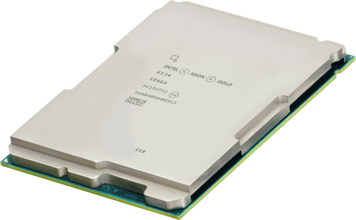 Image of 8-Core 3.9GHz (4.2GHz) 4800MHz 22.5M 195W - Intel Xeon Gold 6534