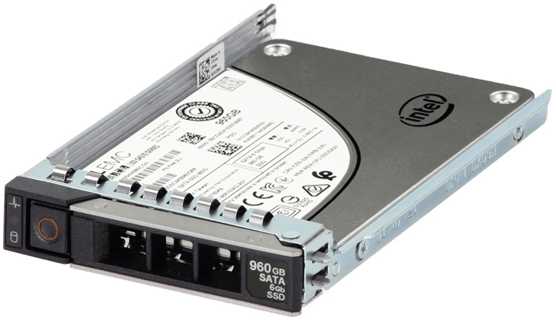 Image of Dell 960GB 6Gbps SATA Read Intensive TLC 7mm 2.5 SSD S4510 CPO