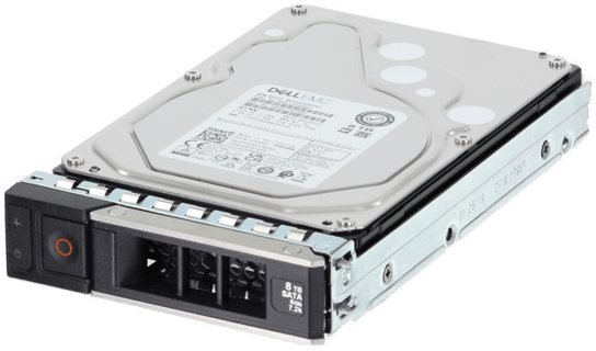 Image of Dell 8TB 7.2K 512e 6Gbps SATA 3.5 HDD MG08-D