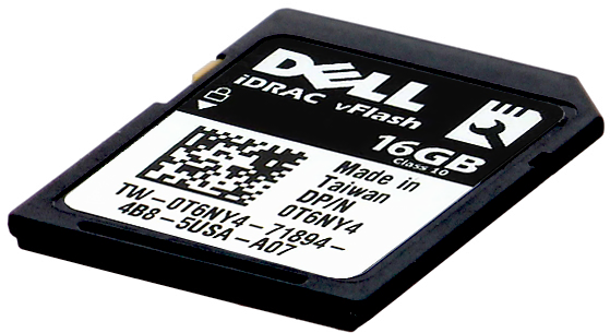 Image of Dell 16GB iDRAC vFlash SD Card