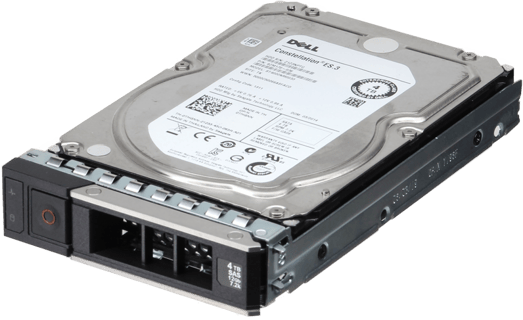 Image of Dell 4TB 7.2K 6Gbps SATA 3.5 HDD