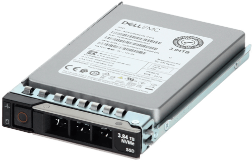 Image of Dell 3.84TB Data Center NVMe Gen4 RI TLC 2.5 SSD PE8010