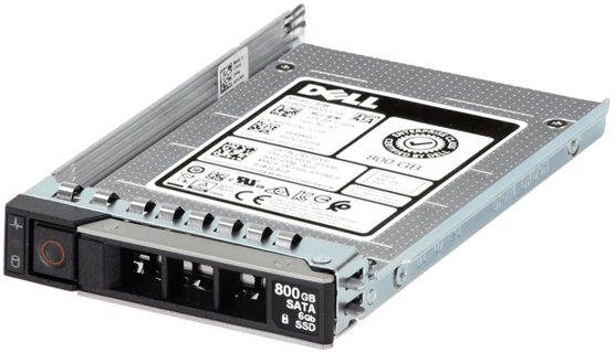 Image of Dell 800GB 6Gbps SATA Mix Use MLC 7mm 2.5 SSD THNSF8800CCSE CPO