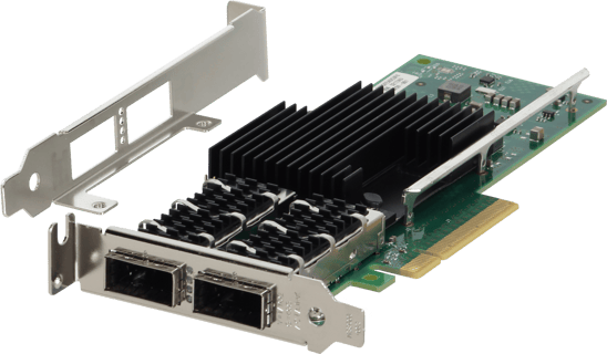Image of Dell Intel XL710-QD2 Dual Port 40Gb QSFP Full Height + Low Profile