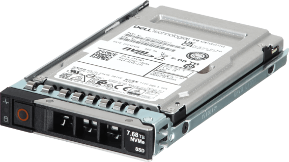 Image of Dell 7.68TB Enterprise NVMe Gen4 RI TLC 2.5 SSD CM7-R