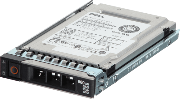 Image of Dell 960GB 12Gbps SAS Mix Use MLC 2.5 SSD KPM5XVUG960G