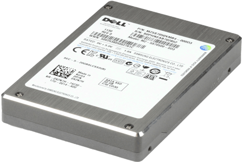 Image of Dell 50GB 3Gbps SATA Mix Use SLC 2.5 SSD SS805