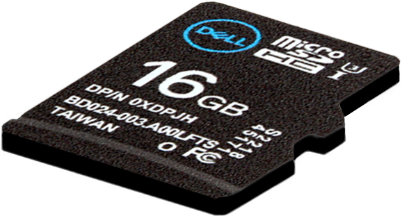 Image of Dell 16GB microSD Card
