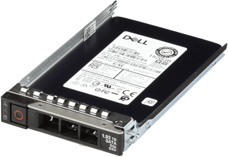 Image of Dell 1.92TB 6Gbps SATA Mix Use TLC 2.5 SSD 512e 5200 Max