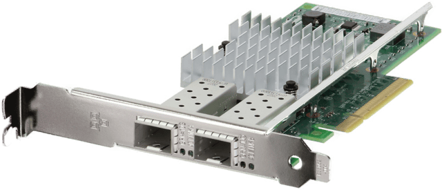 Image of Dell Intel X520-DA2 Dual Port 10Gb SFP+ CNA Full Height