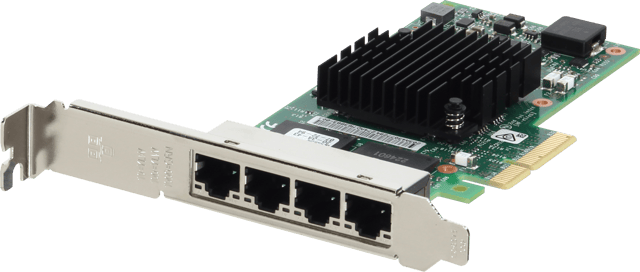 Image of Dell Intel I350-T4 Quad Port 1Gb RJ45 Full Height v2