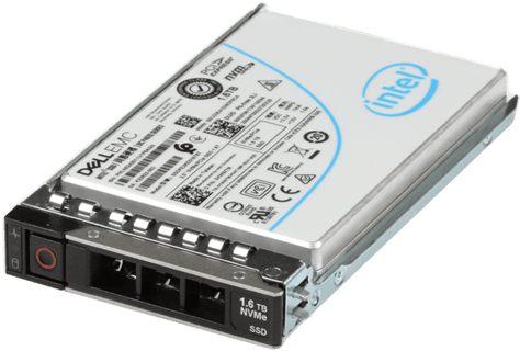 Image of Dell 1.6TB PCIe Gen3 NVMe Mix Use TLC 2.5 SSD P4610