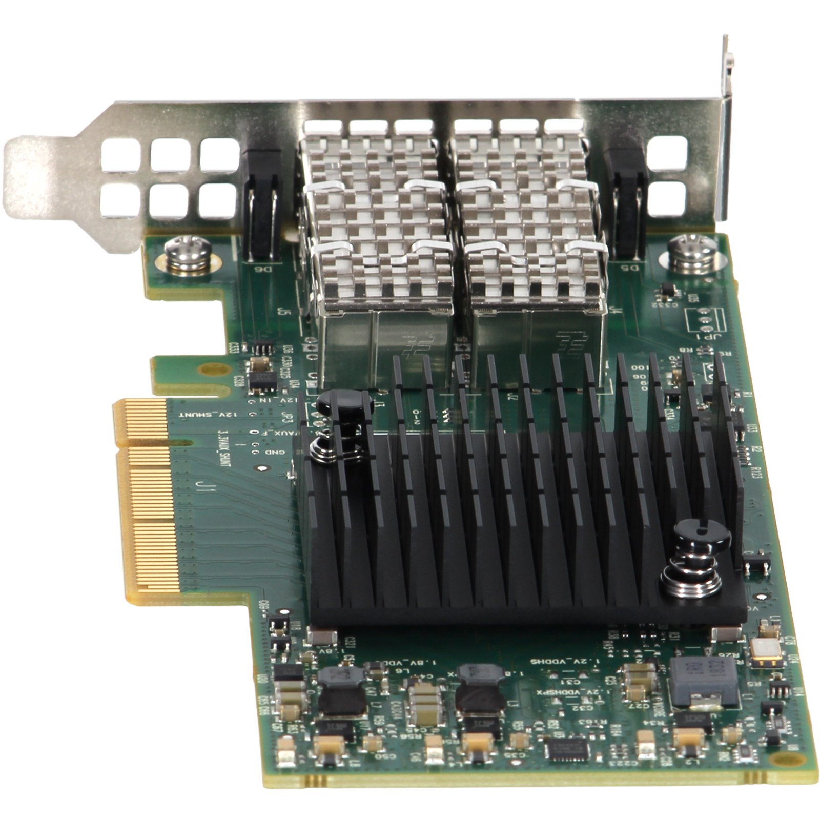Dell Mellanox ConnectX-4 CX4121C Dual Port 25GbE SFP28 Network Card - Low Profile Bracket, PCIe X8, Compatible With Dell & Other Systems