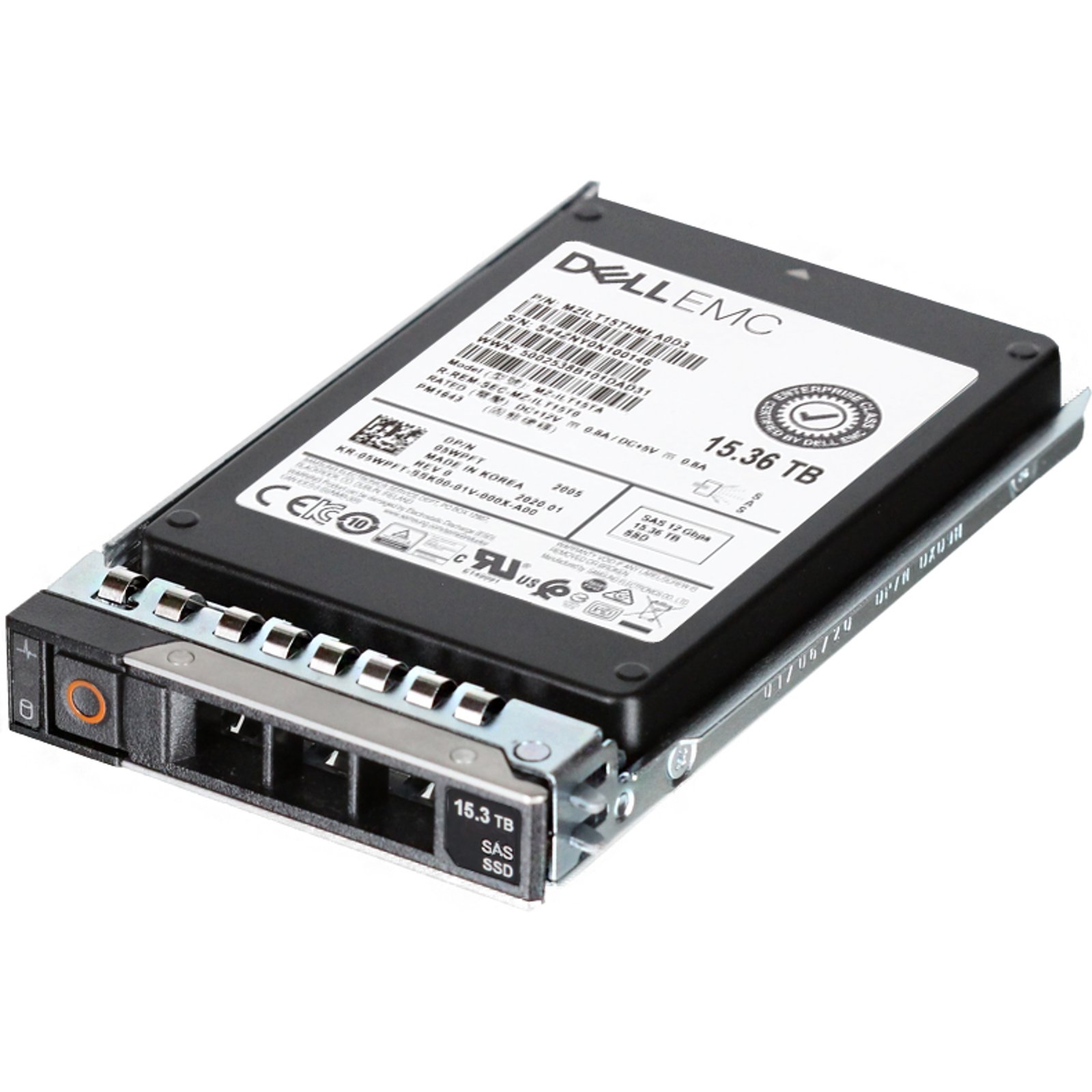 Dell 15.36TB 12Gbps SAS RI TLC 2.5 SSD PM1643 (5WPFT) | eBay