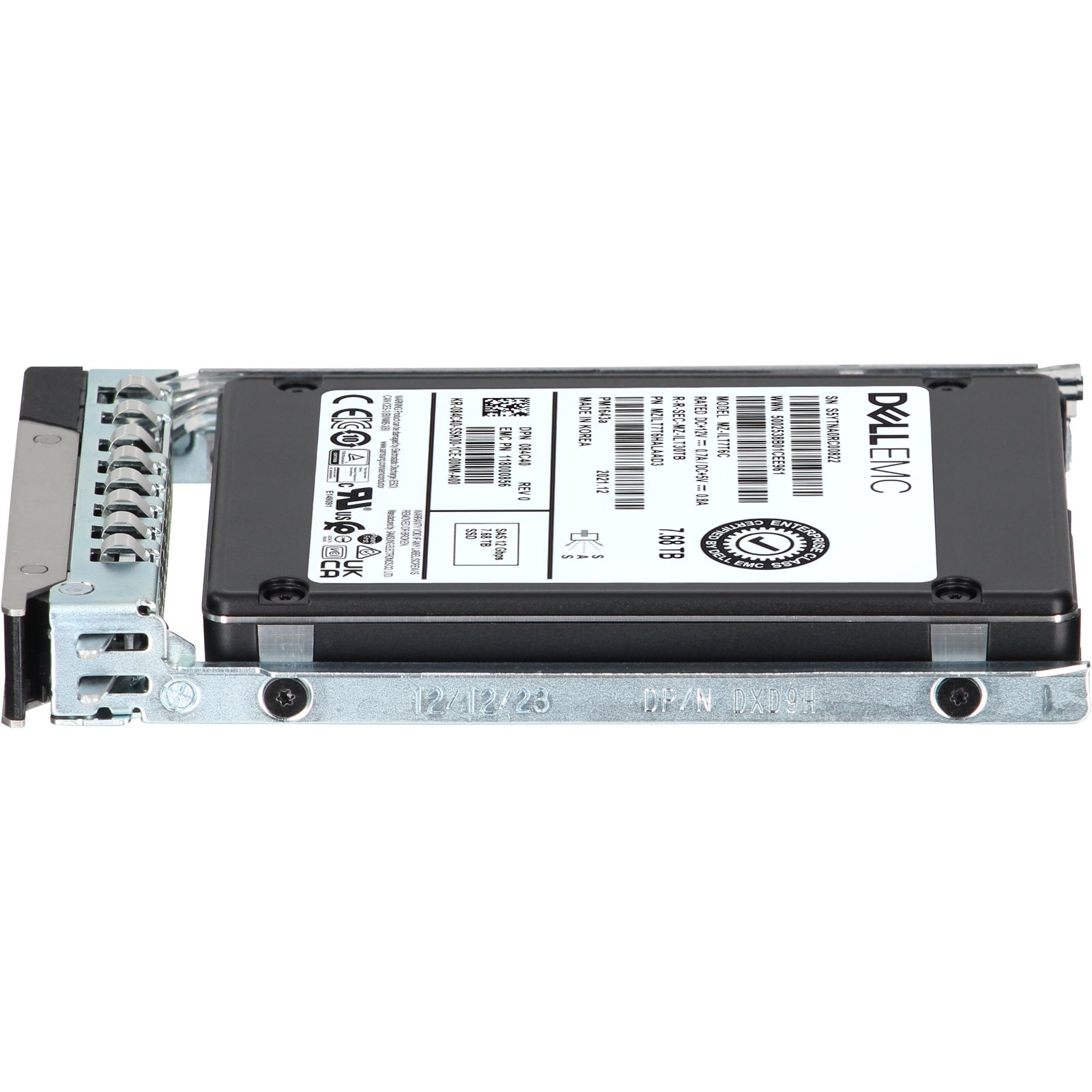 84C40-CP1 Dell 7.68TB 12Gbps SAS RI TLC 2.5 SSD PM1643a CPO | eBay