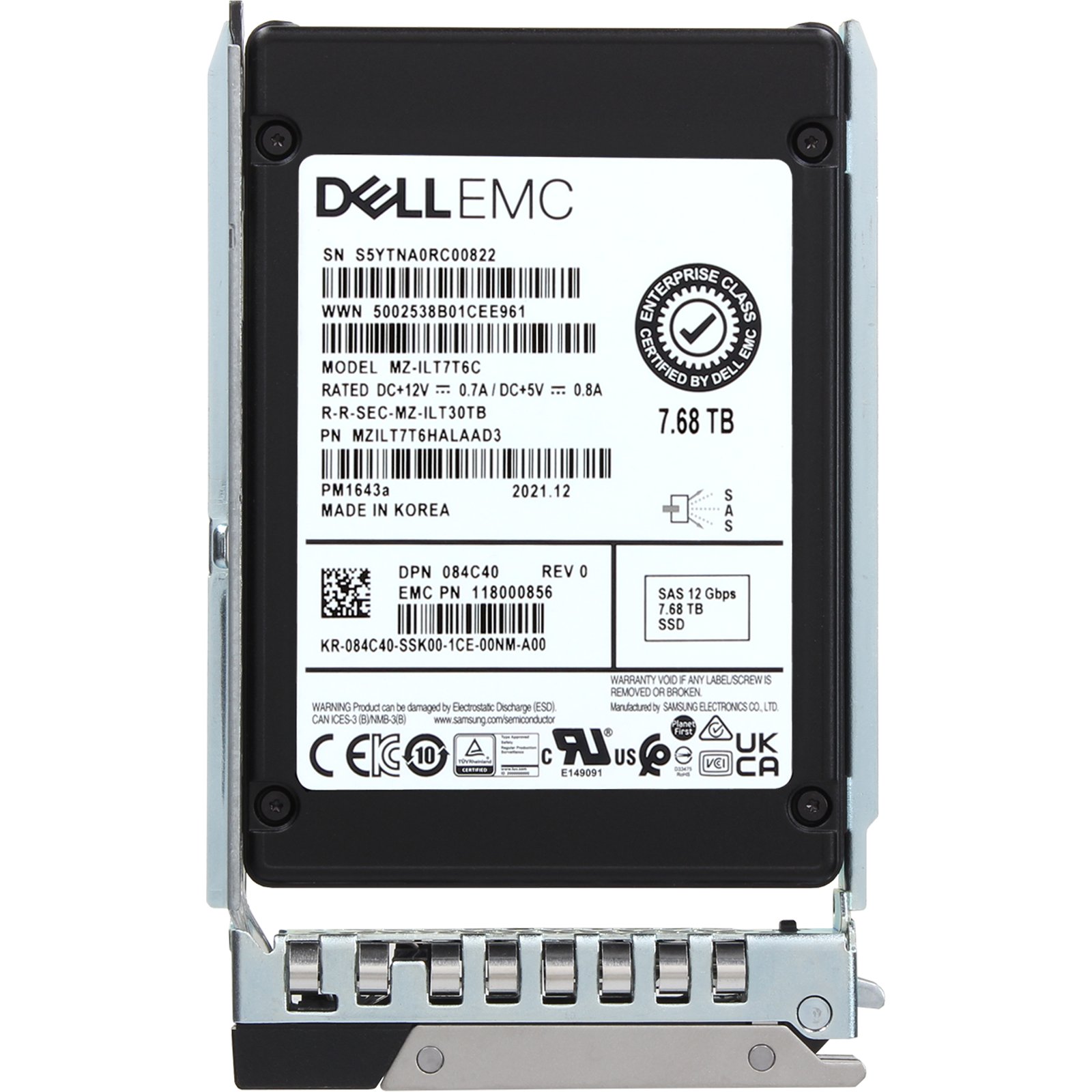 千８４ CPUi7で大特価 SSD搭載PC　Office、 SSD フルHD 84C40-CP1 Dell 7.68TB 12Gbps SAS RI TLC 2.5 SSD PM1643a CPO | eBay