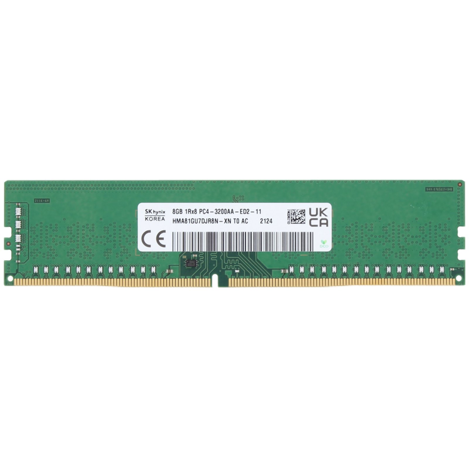 HMA81GU7DJR8N-XN SK Hynix 8GB 1Rx8 DDR4 PC4-3200 ECC UnBuffered | eBay