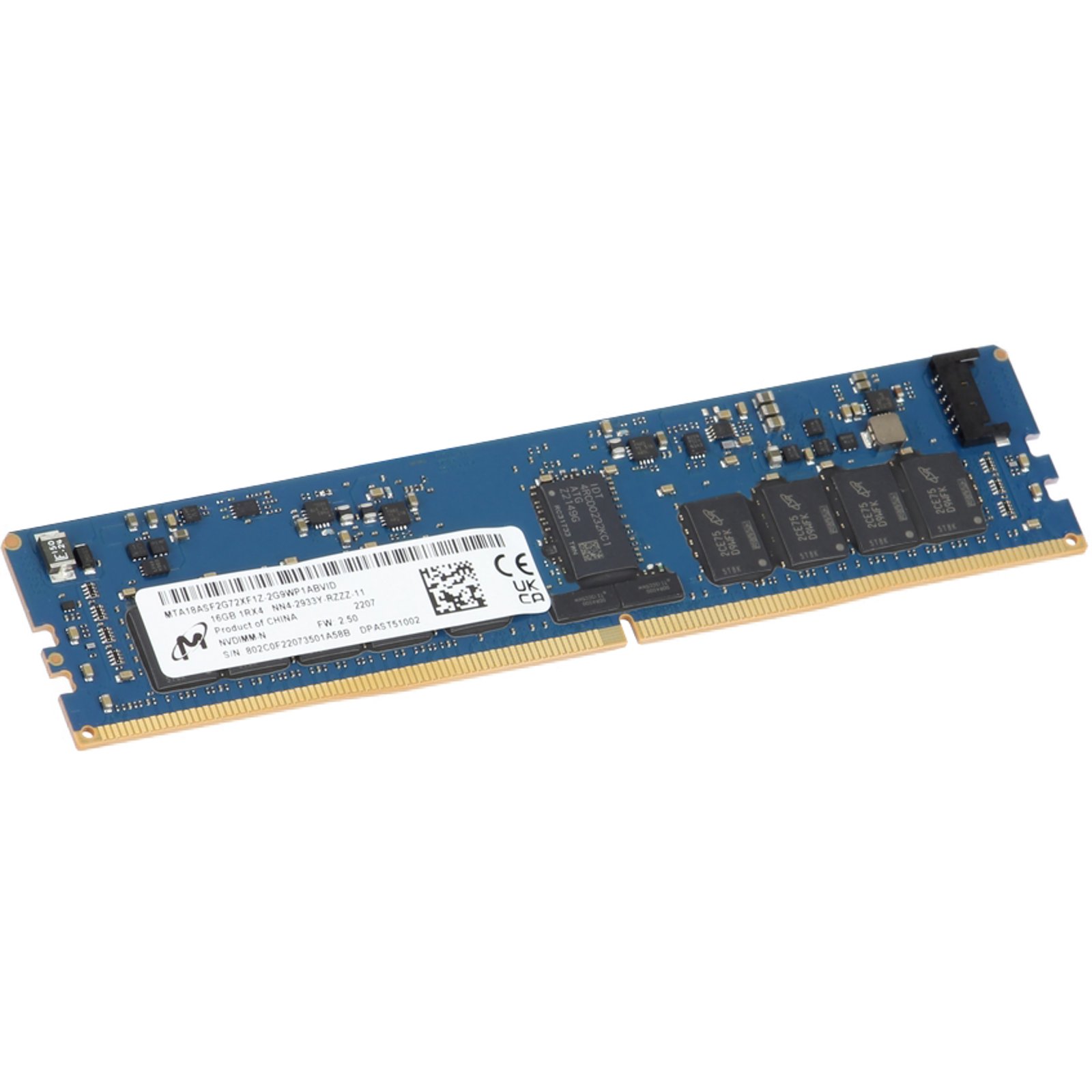 MTA18ASF2G72XF1Z-2G9WP1AB Micron 16GB DDR4 NVDIMM 1Rx4 2933MT/s | eBay
