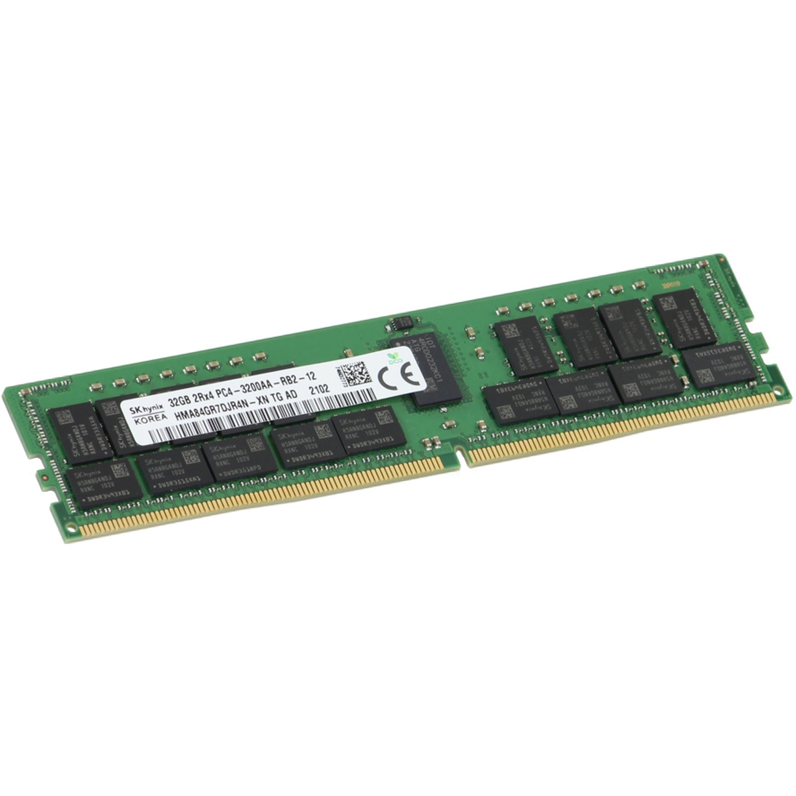 Hynix 32GB 2Rx4 RDIMM- 3200MT/s (HMA84GR7DJR4N-XN) | eBay