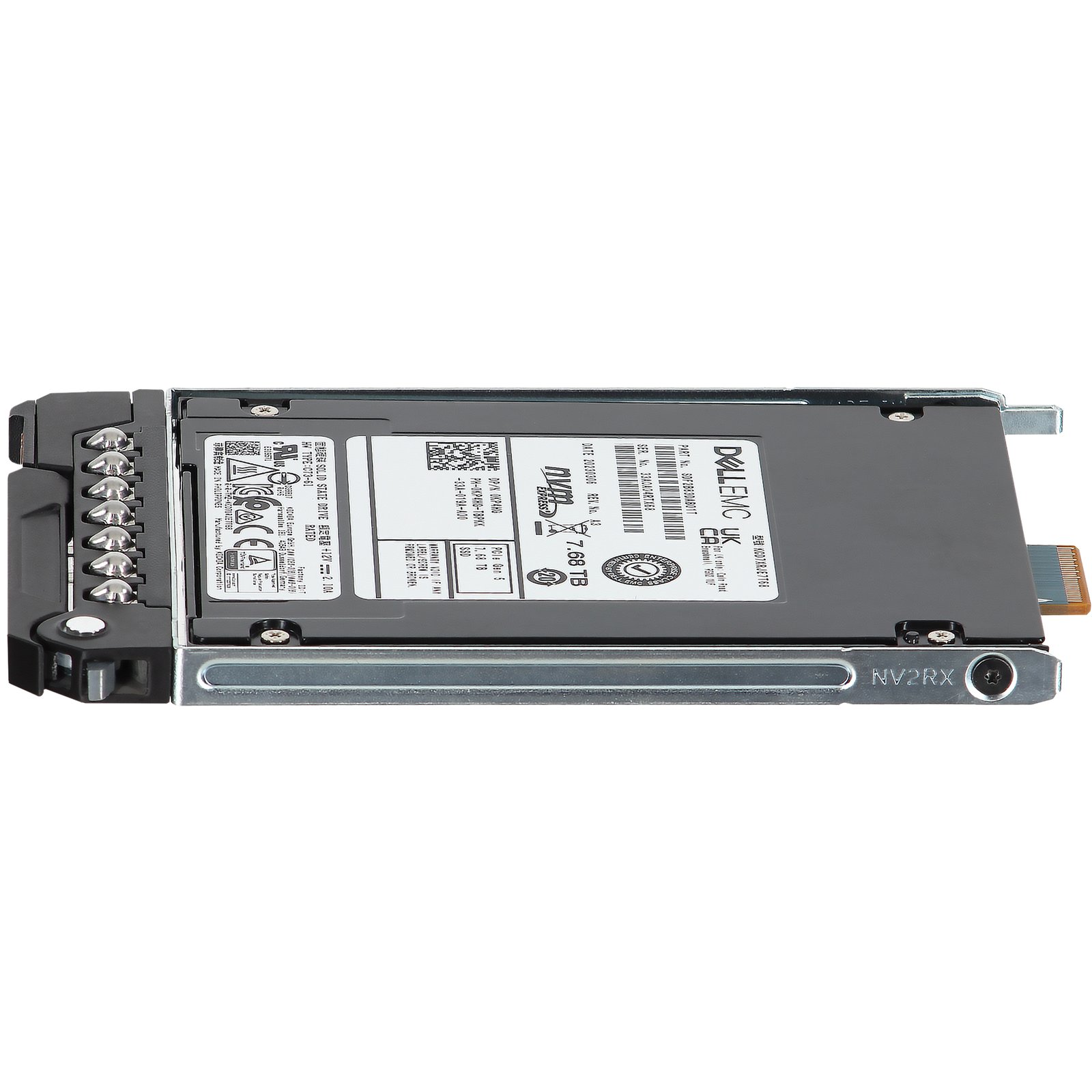 Dell 7.68TB PCIe Gen5 NVMe RI TLC E3.S SSD KCD7XRJE7T68