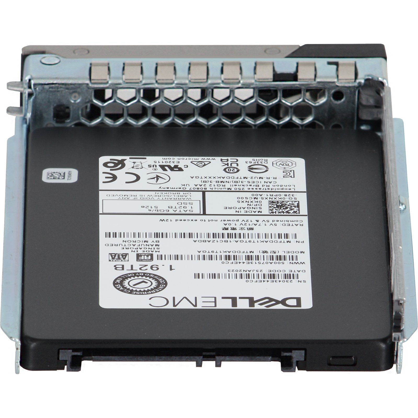 Dell 1.92TB 6Gbps SATA RI TLC 7mm 2.5 SSD 512e 5400 Pro (KXNX5) | eBay