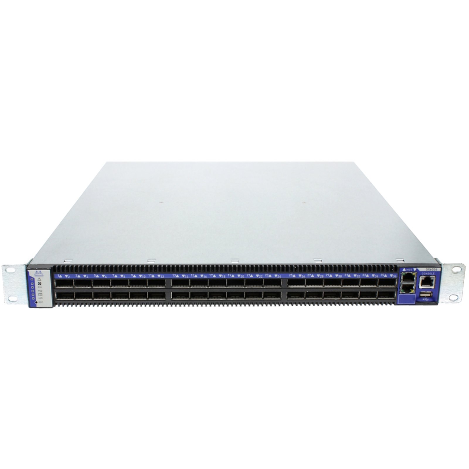 Mellanox MSX6036F-1SFR 36P 56Gb/s FDR QSFP+ P2C InfiniBand Switch