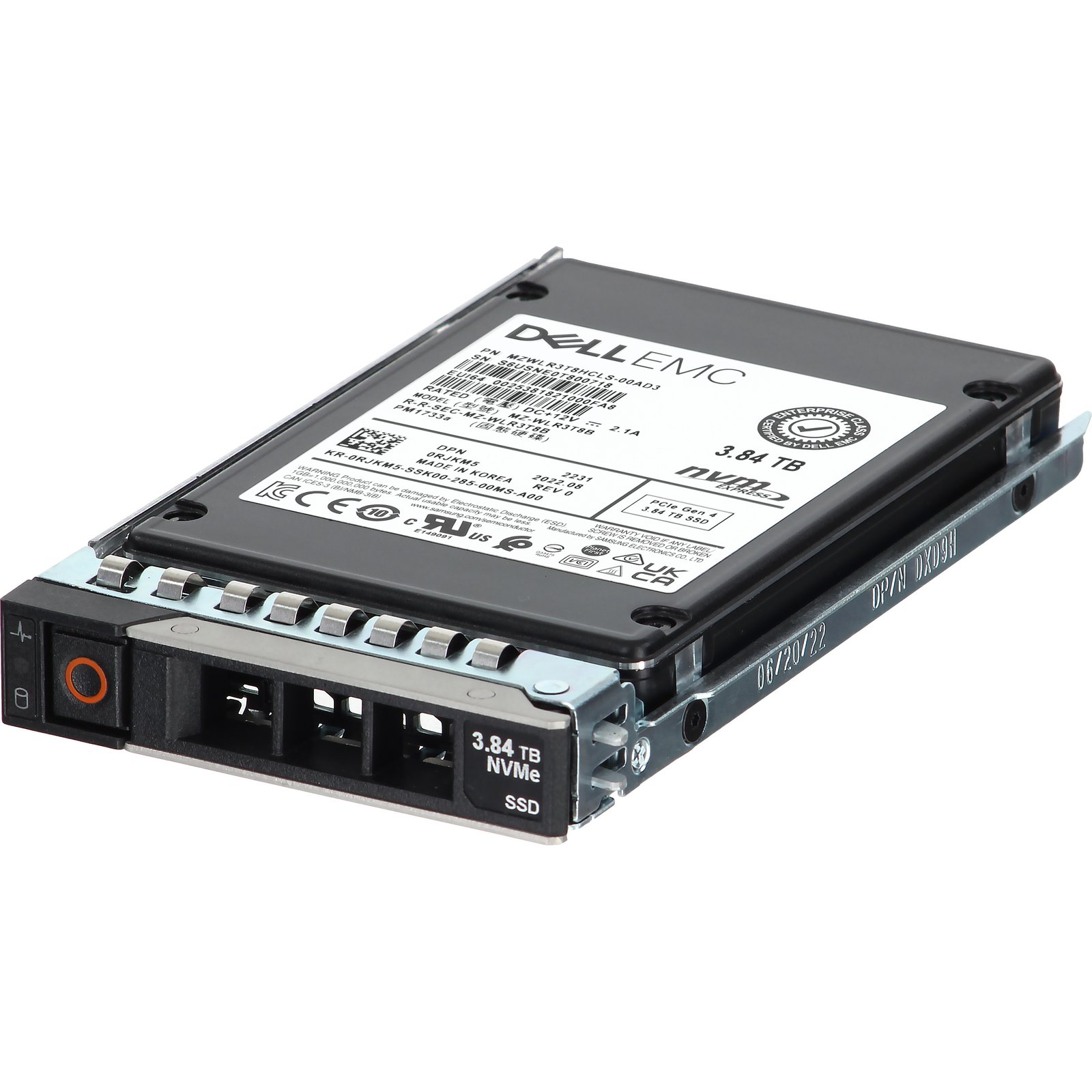 2021年製 第11世代i5 美品 フルHD NVMe SSD DELL BB4 Dell KP4HG 7.68TB BICS Flash TLC PCIe 5.0 NVMe E3.S Read