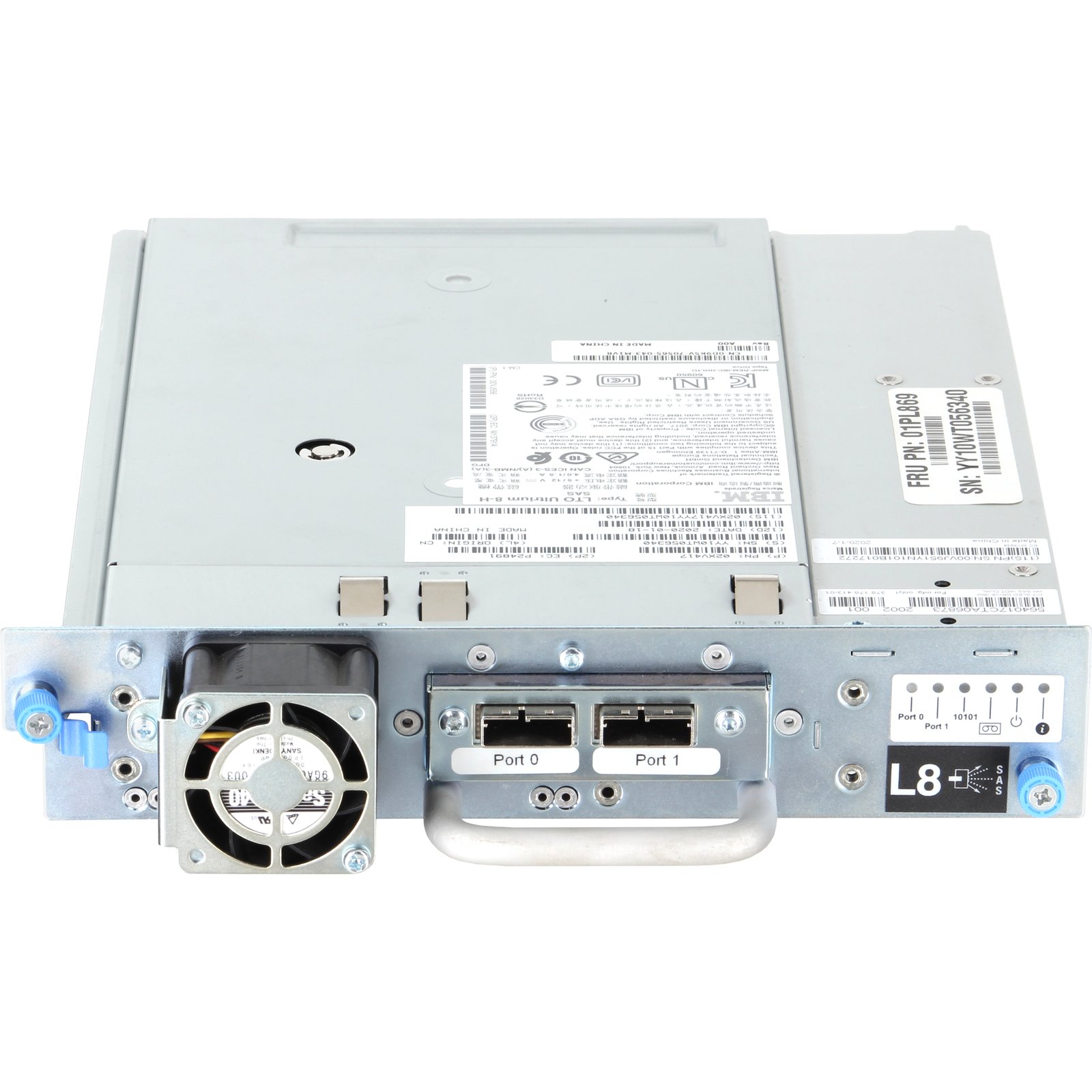 Dell EMC ML3 Tape Library Storage 2x LTO8 SAS-HH Tape | eBay
