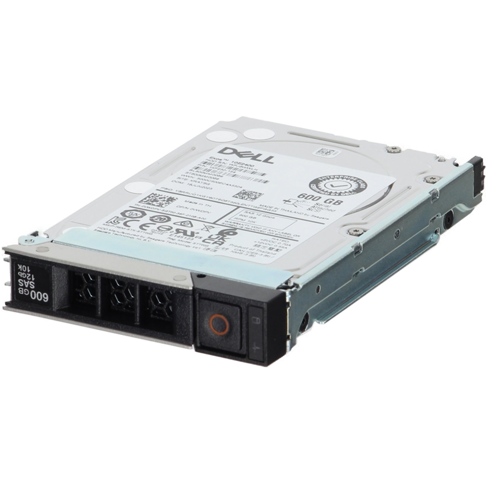 Dell 600GB 10K 12Gbps SAS 2.5 HDD 512n (VWDPV) | eBay