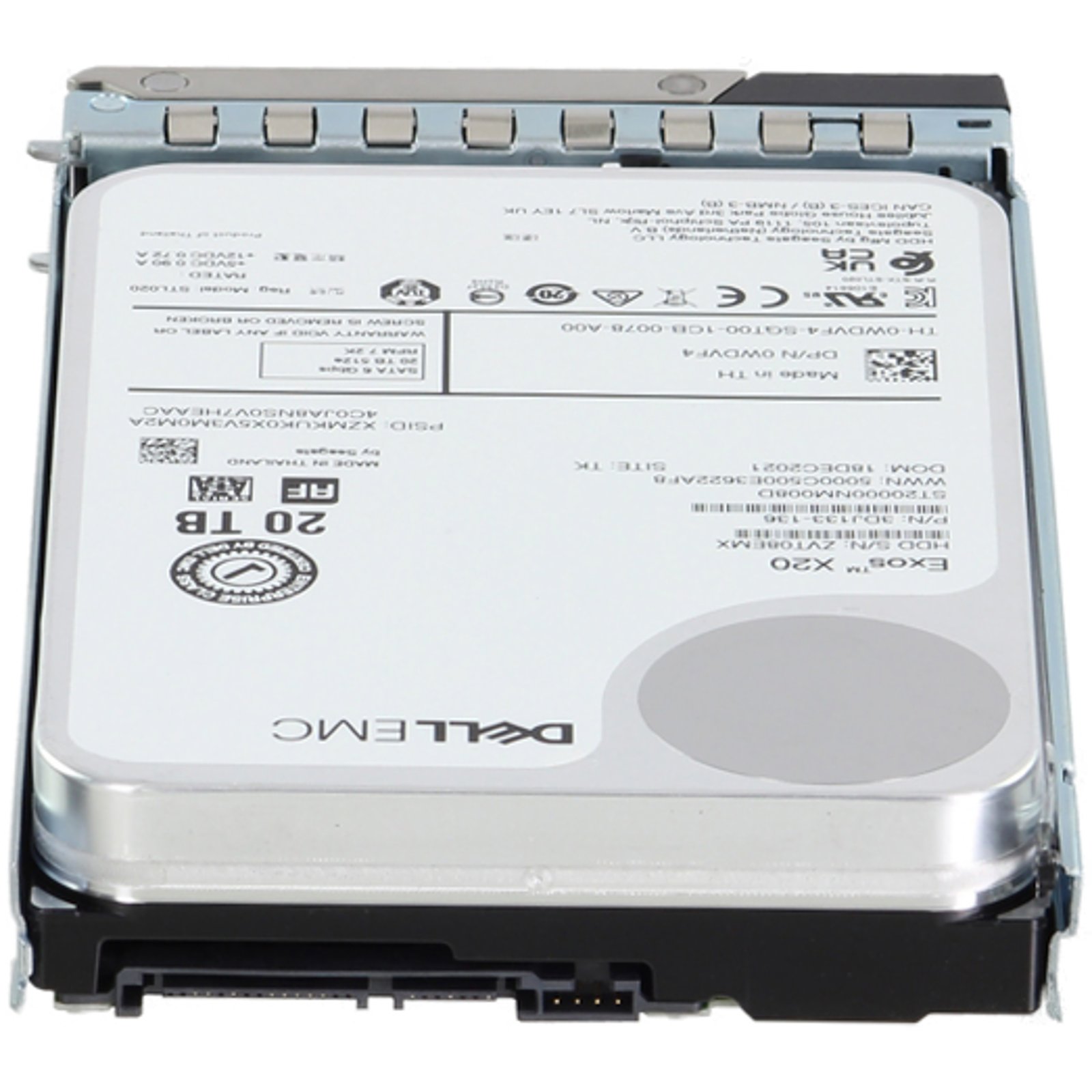 WDVF4-CDN Dell 20TB 7.2K 512e 6Gbps SATA 3.5 HDD Exos X20 | eBay