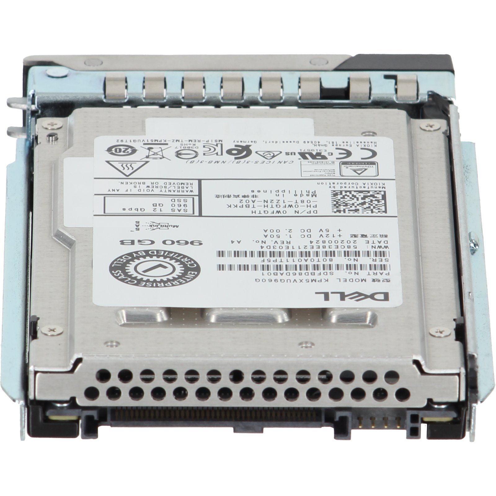 Dell 960GB 12Gbps SAS MU MLC 2.5 SSD KPM5XVUG960G (WFGTH) | eBay