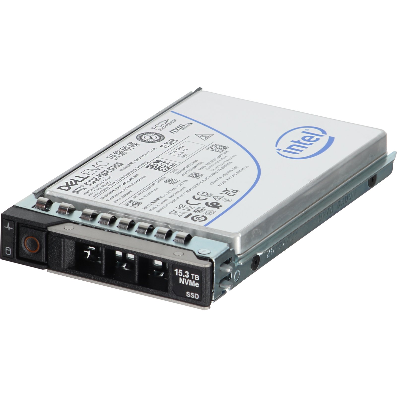 Dell 15.36TB PCIe Gen4 NVMe RI QLC 2.5 SSD D5-5316 (WNXPK