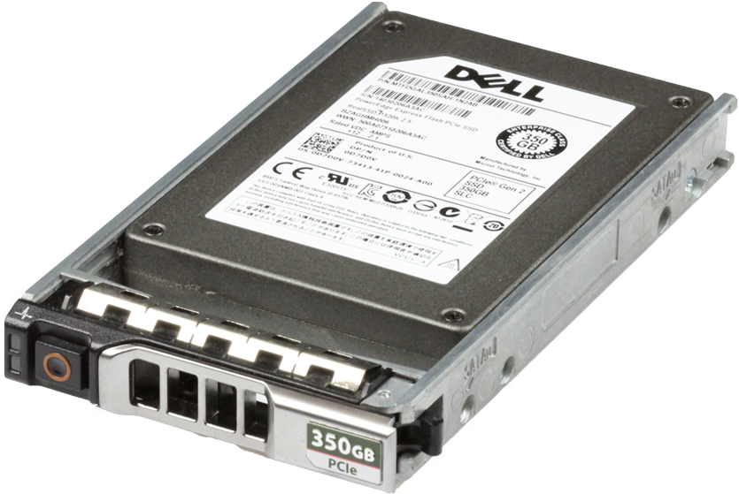 Dell 350GB NVMe Gen2 WI SLC 2.5 SSD P320h - xByte Technologies