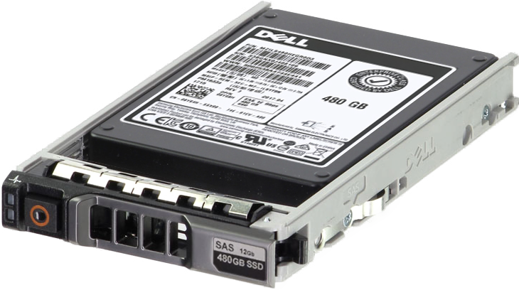 Dell 480GB 12Gbps SAS Read Intensive TLC 2.5 SSD PM1633a (400-AQOU