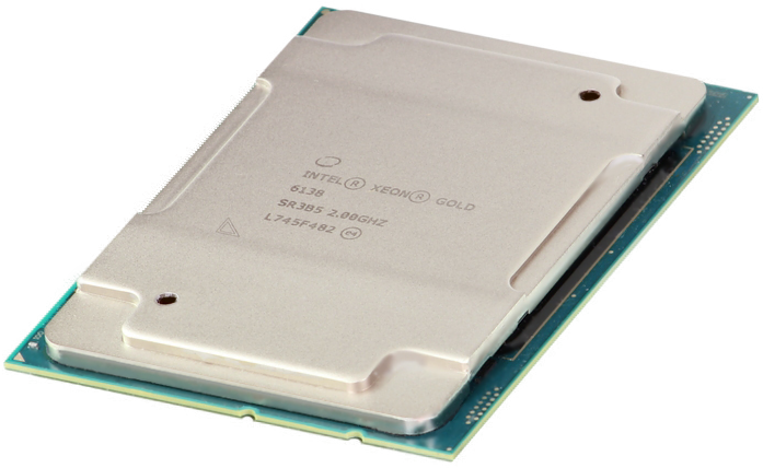 20-Core 2.0GHz (3.7GHz) 2666MHz 27.5M 125W - Intel Xeon Gold 6138