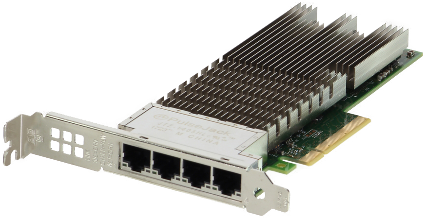 Dell Intel X710-T4 Quad Port 10Gb RJ45 CNA Full Height - xByte