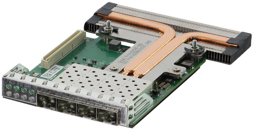拡張カード Dell Intel X710 Quad-Port 10Gb SFP+ RNDC X6RD7 | Dell Intel X710 Quad Port 10Gb DA/SFP+ Ethernet, NDC
