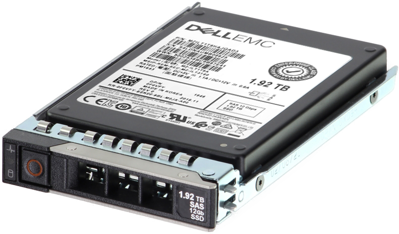 Dell 1.92TB 12Gbps SAS Read Intensive TLC 2.5 SSD PM1643 (400-AZBK