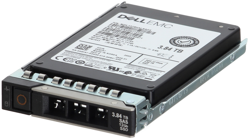 Dell 3.84TB 12Gbps SAS Read Intensive TLC 2.5 SSD PM1643 - xByte