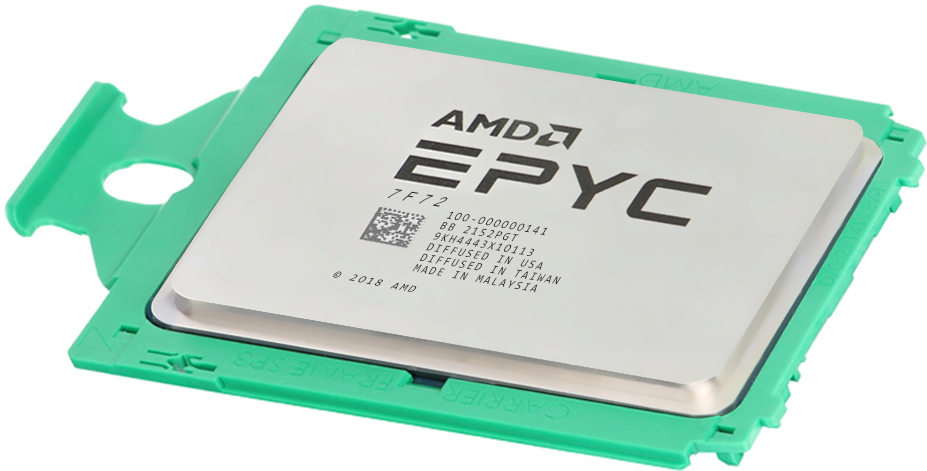 AMD EPYC 7F72 3.2GHz 192MB ラストレベルキャッシュ AMD EPYC 7F72 Unlock 24C 3.2GHz 3.7GHz 192MB Socket SP3 240W