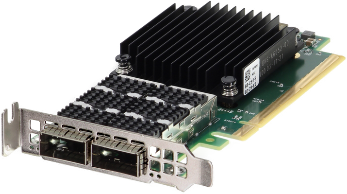 Dell NVIDIA Mellanox ConnectX-6 Dx CX623106A Dual Port 100GbE QSFP